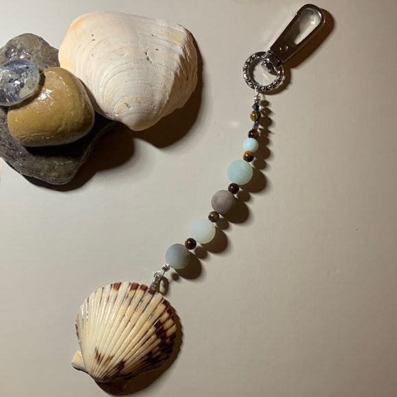 Amazonite Key Chain - Picture 1 of 6